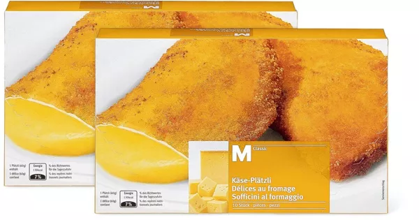 M Classic Käse Plätzli Und Spinat Plätzli Im Duo Pack 30 Rabatt Migros Ab 30012018 