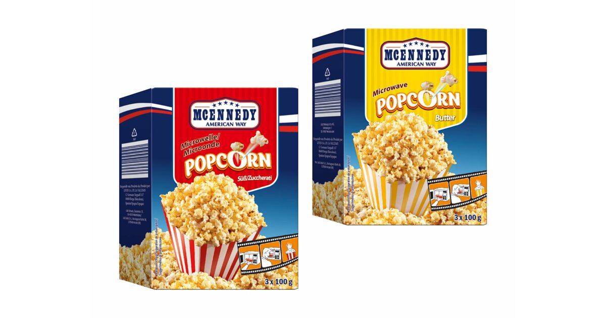 Mikrowellen Popcorn​ - LIDL - ab 01.02.2024