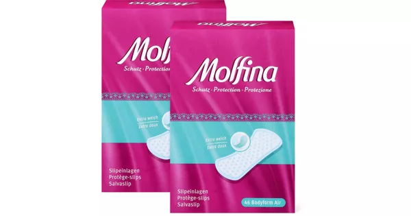 Molfina-Slipeinlagen Oder -Binden Und O.b. Tampons Im Duo-Pack - 15% ...