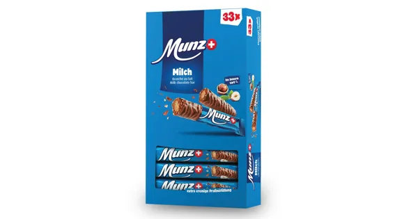 Munz Prügeli / Mini Pralinen / Bananen - 45% Rabatt - SPAR - ab 03.04. ...