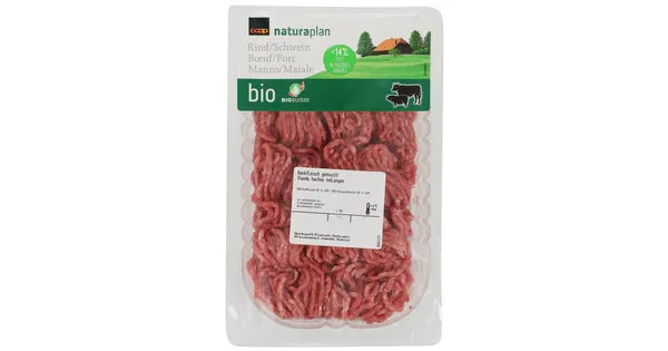 Naturaplan Bio Hackfleisch Rind & Schwein gemischt 300g - 10% Rabatt ...