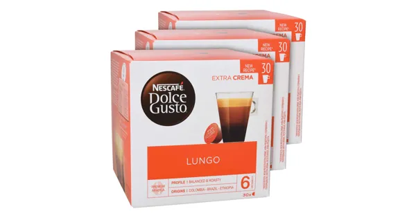 Nescafé Dolce Gusto Lungo 3 x 30 Kapseln - OTTO'S - ab 29.08.2022 ...
