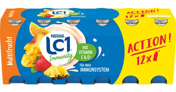 Nestlé LC1 Joghurtdrink Multifrucht - 25% Rabatt - Denner - ab 03.10. ...