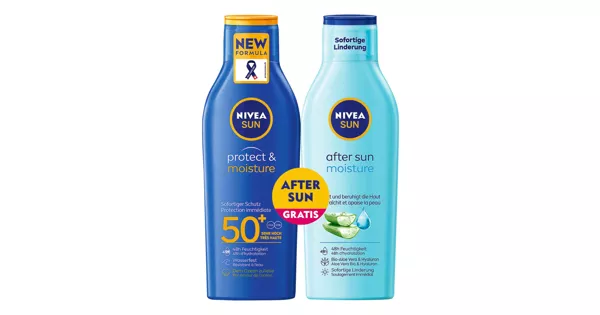 Nivea Sun Protect Moisture Sonnenmilch Lsf Ml After Sun