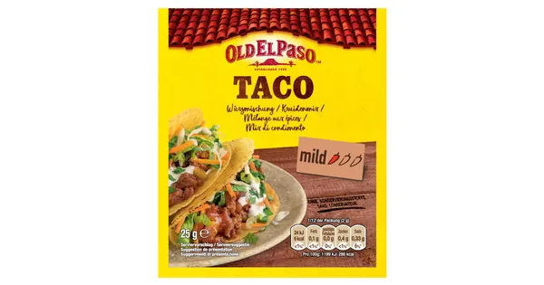Old El Paso Gewürzmischung Taco Mix mild - Coop - ab 04.07.2023 ...