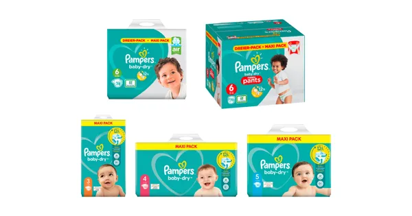 Pampers Windeln Maxi Pack LIDL ab 23.02.2023 Aktionis.ch