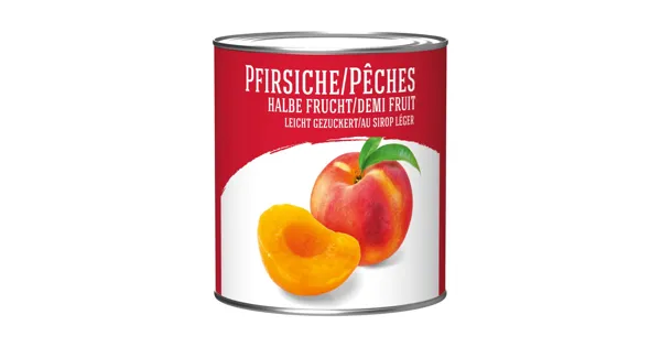 Pfirsiche halbe Frucht - 30% Rabatt - LIDL - ab 03.08.2023 - Aktionis.ch