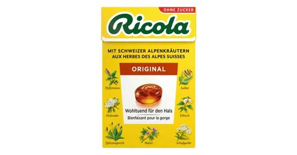 Ricola Bonbons Kräuter Box 50 g OTTO'S ab 27.12.2022 Aktionis.ch