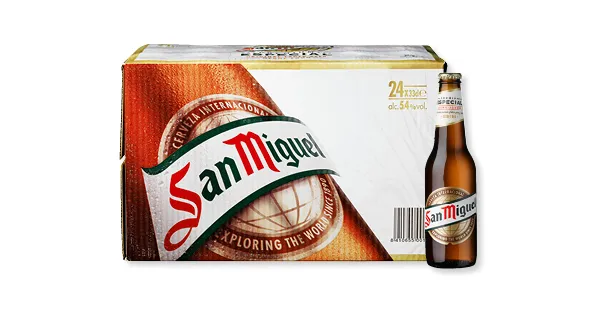 SAN MIGUEL Spanisches Lagerbier ALDI Suisse ab 03.08.2017 Deal.ch