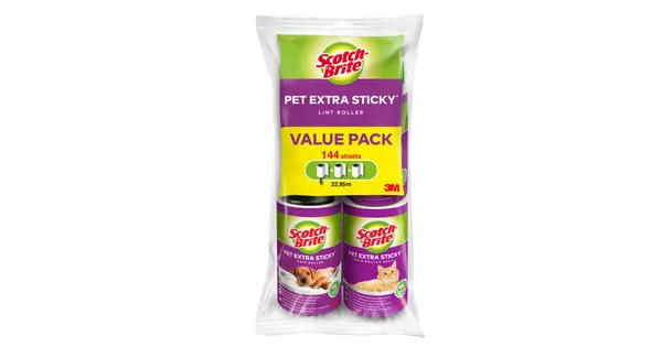 Scotch Brite Kleiderroller Pet Extra Sticky Value Pack 37 Rabatt