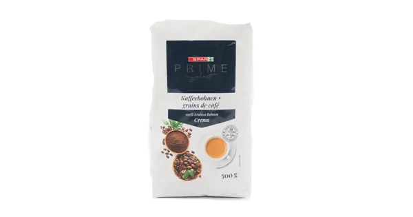 SPAR Prime Select Kaffeebohnen Crema / Espresso - 30% Rabatt - SPAR ...