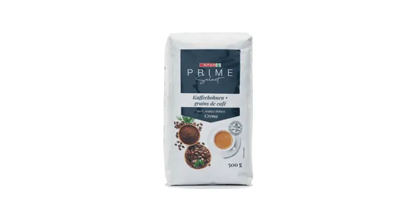 SPAR Prime Select Kaffeebohnen Crema / Espresso - 20% Rabatt - SPAR ...