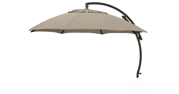 Sun Garden Ampelschirm Easy Sun 375 taupe/anthrazit ohne Volant OTTO