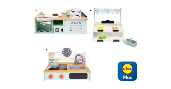 Tabletop Café/ Kaufladen/ Küche 42 Rabatt LIDL ab 30.06.2023