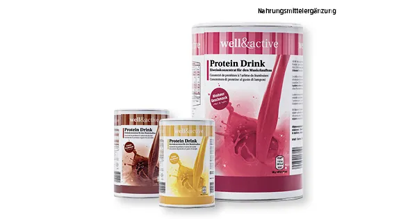 WELL & ACTIVE Protein Drink ALDI Suisse ab 24.08.2017 Aktionis.ch