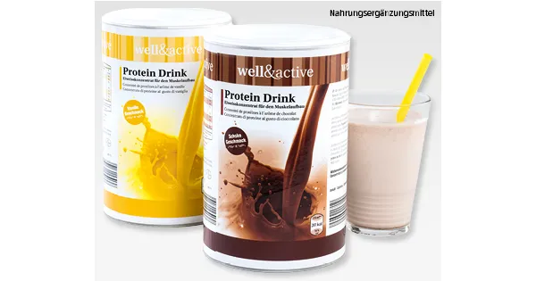 WELL&ACTIVE Protein Drink ALDI Suisse ab 14.09.2015 Aktionis.ch