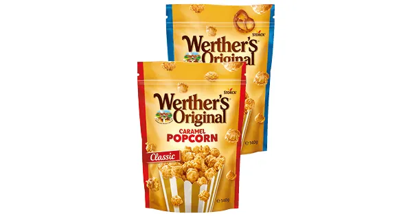 WERTHER'S ORIGINAL CARAMEL POPCORN ALDI Suisse ab 23.12.2020