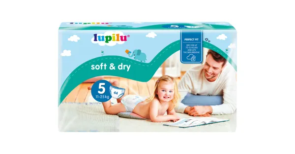 56 St/ück LIDL Lupilu Gr/ö/ße 3 Midi Windeln