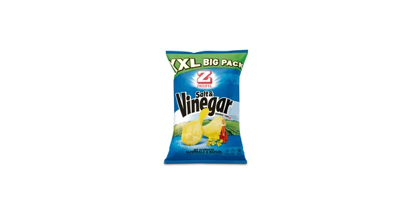 Zweifel Chips Salt & Vinegar, Big Pack XXL, 380 g 23 Rabatt Coop