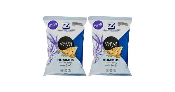 Zweifel Chips Vaya Hummus Snack 2x 80g 25 Rabatt Coop ab 26.09.