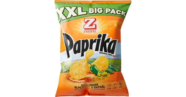Zweifel Original Chips Paprika Denner ab 18.04.2023 Aktionis.ch