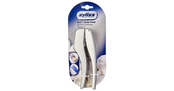 Zyliss Susi 3 garlic press, integrated cleaning tool, extralarge